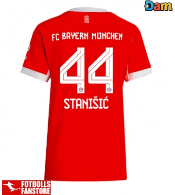Bayern Munich Josip Stanisic #44 Hemmatröja Dam 2025-26 Kortärmad